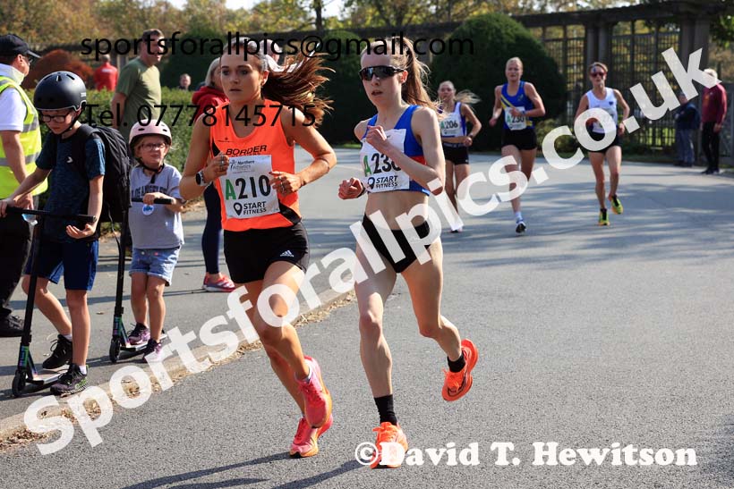 Womens 4 Stage Relay, 2024 Northern Mens 6 and Womens 4 and Youngsters Relays, Stanley Park, Blackpool.  Photo: David T. Hewitson/Sports for All Pics